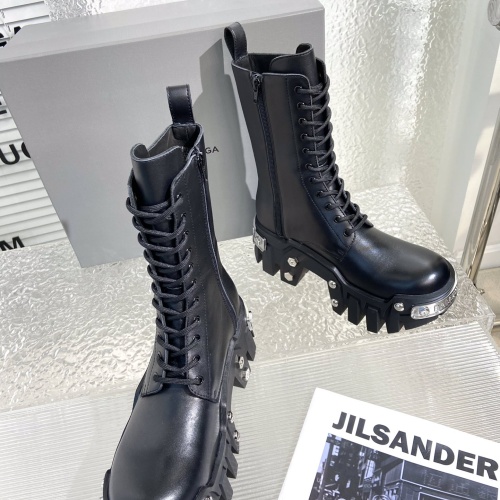 Replica Balenciaga Boots For Women #1266886 $175.00 USD for Wholesale