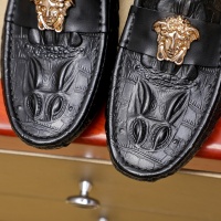 $68.00 USD Versace Leather Shoes For Men #1257070