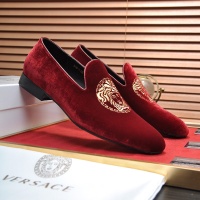 $85.00 USD Versace Leather Shoes For Men #1257473