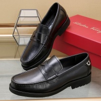 $92.00 USD Salvatore Ferragamo Leather Shoes For Men #1257529