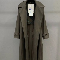 $195.00 USD Burberry Trench Coat Long Sleeved For Women #1263617