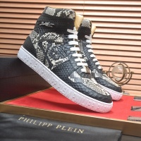 $105.00 USD Philipp Plein PP High Tops Shoes For Men #1265785