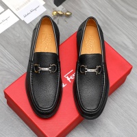 $85.00 USD Salvatore Ferragamo Leather Shoes For Men #1266630