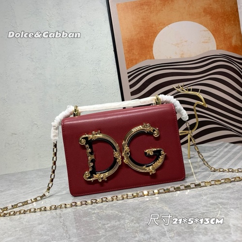 Replica Dolce &amp; Gabbana D&amp;G AAA Quality Messenger Bags For Women #1267013, $105.00 USD, [ITEM#1267013], Replica Dolce &amp; Gabbana D&amp;G AAA Quality Messenger Bags outlet from China