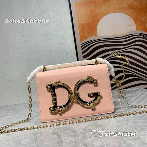 Replica Dolce &amp; Gabbana D&amp;G AAA Quality Messenger Bags For Women #1267014, $105.00 USD, [ITEM#1267014], Replica Dolce &amp; Gabbana D&amp;G AAA Quality Messenger Bags outlet from China