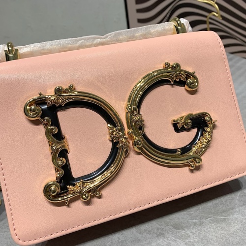 Replica Dolce & Gabbana D&G AAA Quality Messenger Bags For Women #1267014 $105.00 USD for Wholesale