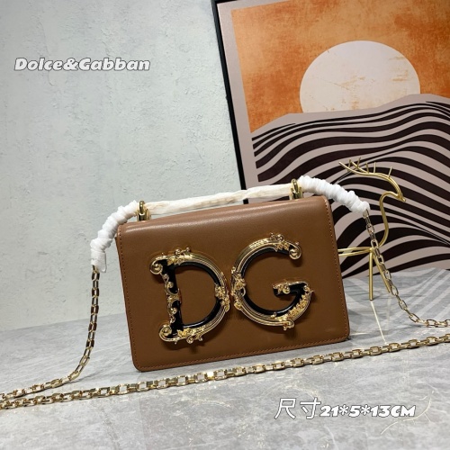 Replica Dolce &amp; Gabbana D&amp;G AAA Quality Messenger Bags For Women #1267018, $105.00 USD, [ITEM#1267018], Replica Dolce &amp; Gabbana D&amp;G AAA Quality Messenger Bags outlet from China