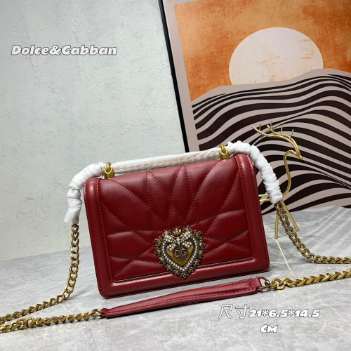 Replica Dolce &amp; Gabbana D&amp;G AAA Quality Messenger Bags For Women #1267028, $115.00 USD, [ITEM#1267028], Replica Dolce &amp; Gabbana D&amp;G AAA Quality Messenger Bags outlet from China