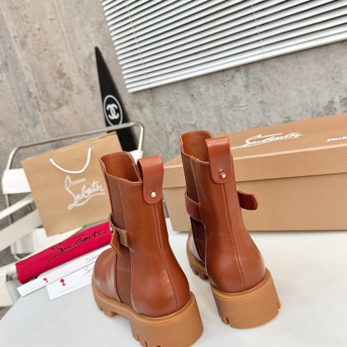 Replica Christian Louboutin Boots For Women #1267055 $112.00 USD for Wholesale