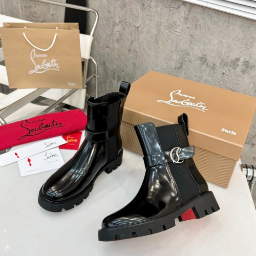 Replica Christian Louboutin Boots For Women #1267057, $112.00 USD, [ITEM#1267057], Replica Christian Louboutin Boots outlet from China