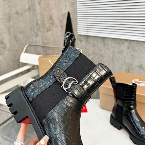 Replica Christian Louboutin Boots For Women #1267058 $112.00 USD for Wholesale