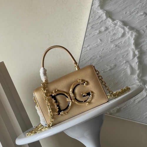 Replica Dolce &amp; Gabbana D&amp;G AAA Quality Messenger Bags For Women #1267059, $115.00 USD, [ITEM#1267059], Replica Dolce &amp; Gabbana D&amp;G AAA Quality Messenger Bags outlet from China