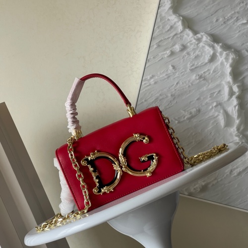 Replica Dolce &amp; Gabbana D&amp;G AAA Quality Messenger Bags For Women #1267064, $115.00 USD, [ITEM#1267064], Replica Dolce &amp; Gabbana D&amp;G AAA Quality Messenger Bags outlet from China