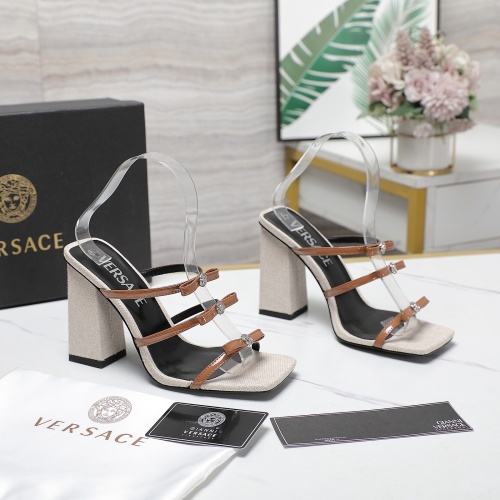 Replica Versace Sandal For Women #1267109 $112.00 USD for Wholesale