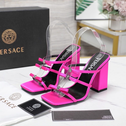 Replica Versace Sandal For Women #1267112, $112.00 USD, [ITEM#1267112], Replica Versace Sandal outlet from China