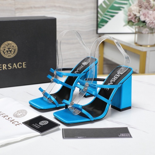 Replica Versace Sandal For Women #1267113, $112.00 USD, [ITEM#1267113], Replica Versace Sandal outlet from China