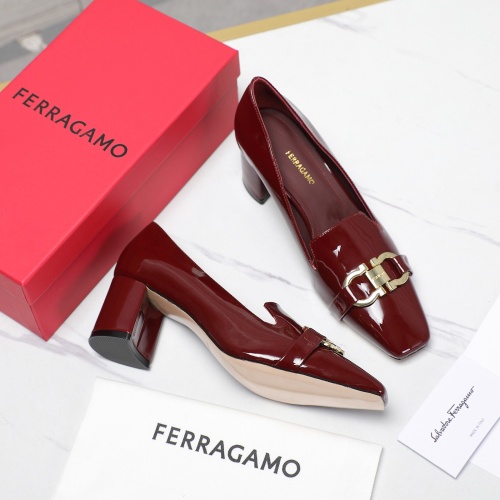 Replica Salvatore Ferragamo High-Heeled Shoes For Women #1267142, $108.00 USD, [ITEM#1267142], Replica Salvatore Ferragamo High-Heeled Shoes outlet from China