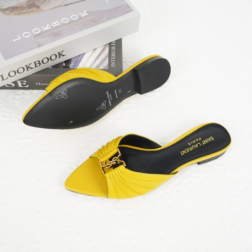 Replica Yves Saint Laurent YSL Slippers For Women #1267171 $85.00 USD for Wholesale