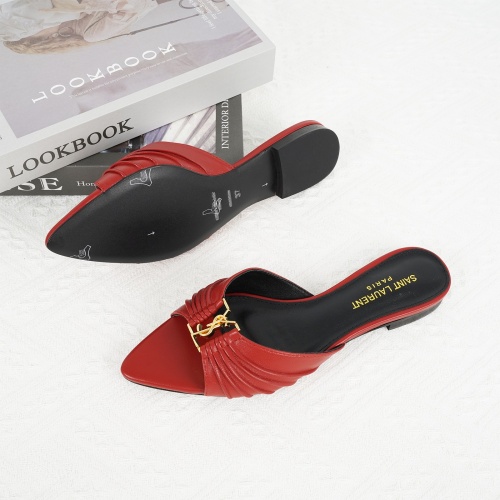 Replica Yves Saint Laurent YSL Slippers For Women #1267179 $85.00 USD for Wholesale