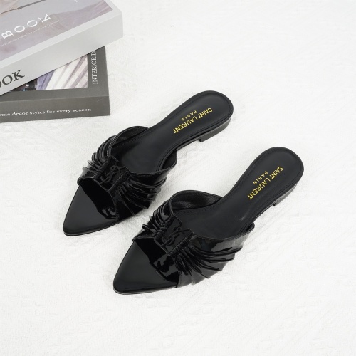 Replica Yves Saint Laurent YSL Slippers For Women #1267182, $85.00 USD, [ITEM#1267182], Replica Yves Saint Laurent YSL Slippers outlet from China