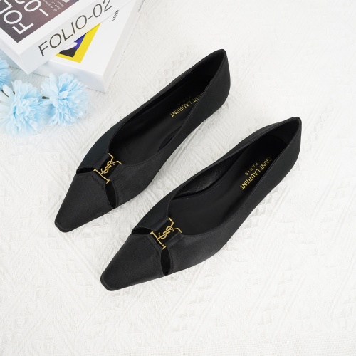 Replica Yves Saint Laurent YSL Flat Shoes For Women #1267200, $96.00 USD, [ITEM#1267200], Replica Yves Saint Laurent YSL Flat Shoes outlet from China