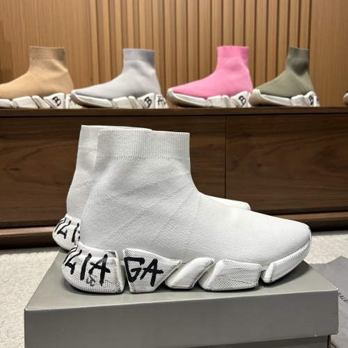 Replica Balenciaga Boots For Women #1267323 $96.00 USD for Wholesale