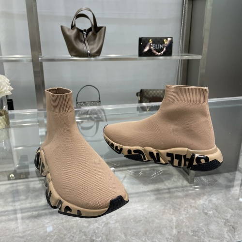 Replica Balenciaga Boots For Men #1267377 $76.00 USD for Wholesale