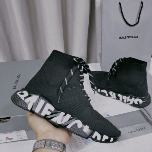 Replica Balenciaga Boots For Men #1267385 $82.00 USD for Wholesale