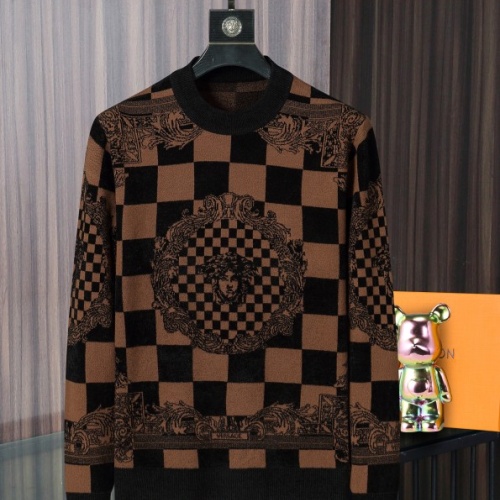 Replica Versace Sweaters Long Sleeved For Men #1267440, $48.00 USD, [ITEM#1267440], Replica Versace Sweaters outlet from China