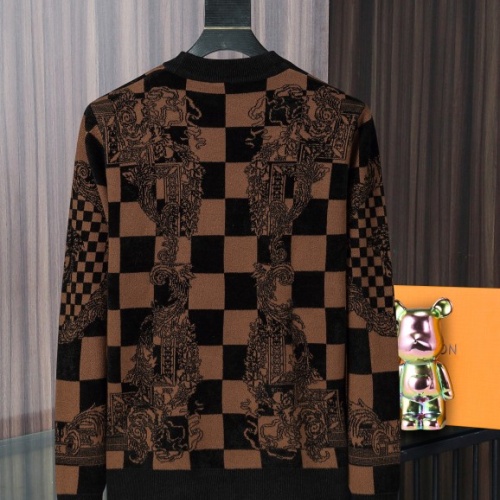 Replica Versace Sweaters Long Sleeved For Men #1267440 $48.00 USD for Wholesale