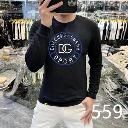 Replica Dolce &amp; Gabbana D&amp;G Hoodies Long Sleeved For Men #1267490, $48.00 USD, [ITEM#1267490], Replica Dolce &amp; Gabbana D&amp;G Hoodies outlet from China