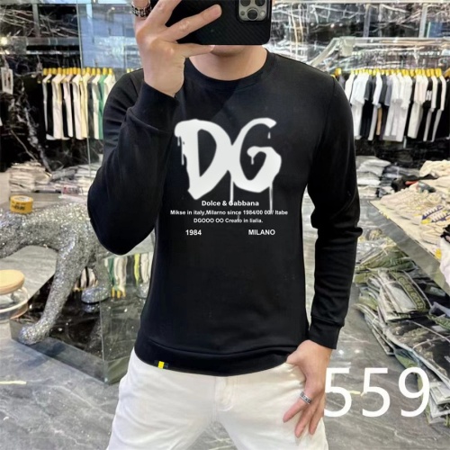 Replica Dolce &amp; Gabbana D&amp;G Hoodies Long Sleeved For Men #1267503, $48.00 USD, [ITEM#1267503], Replica Dolce &amp; Gabbana D&amp;G Hoodies outlet from China