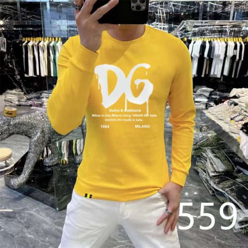 Replica Dolce &amp; Gabbana D&amp;G Hoodies Long Sleeved For Men #1267506, $48.00 USD, [ITEM#1267506], Replica Dolce &amp; Gabbana D&amp;G Hoodies outlet from China