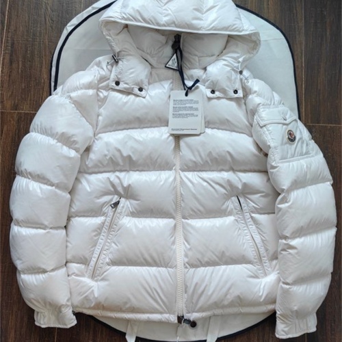 Replica Moncler Down Feather Coat Long Sleeved For Unisex #1267576, $160.00 USD, [ITEM#1267576], Replica Moncler Down Feather Coat outlet from China