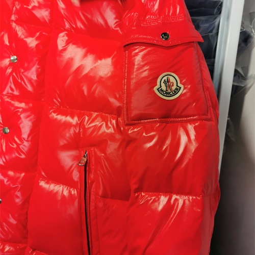 Replica Moncler Down Feather Coat Long Sleeved For Women #1267616 $182.00 USD for Wholesale