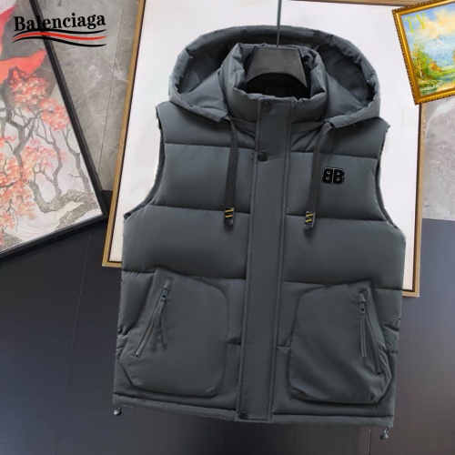 Replica Balenciaga Jackets Sleeveless For Men #1267640, $56.00 USD, [ITEM#1267640], Replica Balenciaga Jackets outlet from China