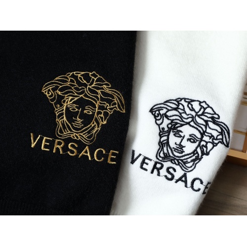 Replica Versace Sweaters Long Sleeved For Men #1267720 $48.00 USD for Wholesale