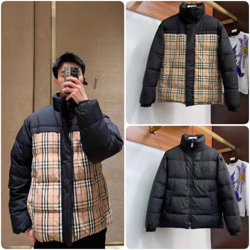 Replica Burberry Down Feather Coat Long Sleeved For Unisex #1267752 $202.00 USD for Wholesale