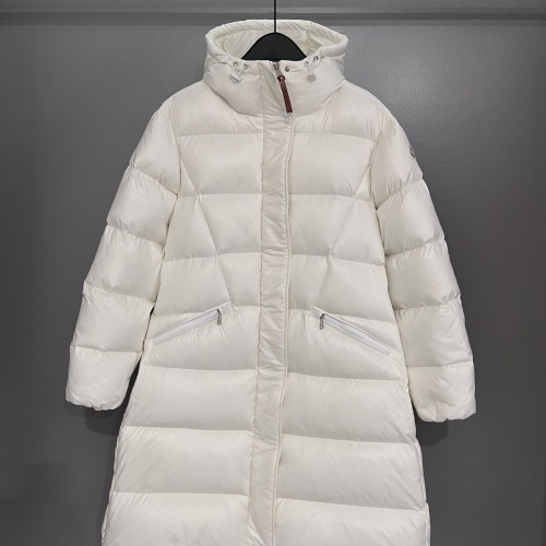 Replica Moncler Down Feather Coat Long Sleeved For Women #1267756 $235.00 USD for Wholesale