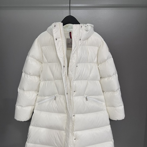 Replica Moncler Down Feather Coat Long Sleeved For Women #1267756 $235.00 USD for Wholesale