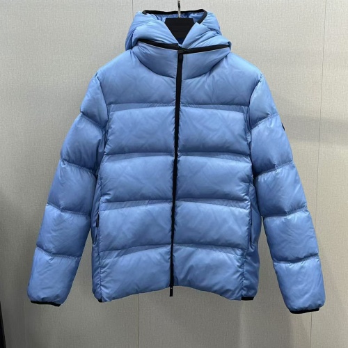 Replica Moncler Down Feather Coat Long Sleeved For Men #1267758 $172.00 USD for Wholesale