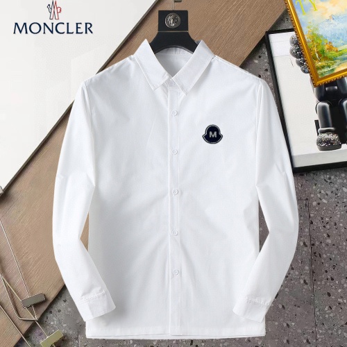 Replica Moncler Shirts Long Sleeved For Men #1267763, $40.00 USD, [ITEM#1267763], Replica Moncler Shirts outlet from China