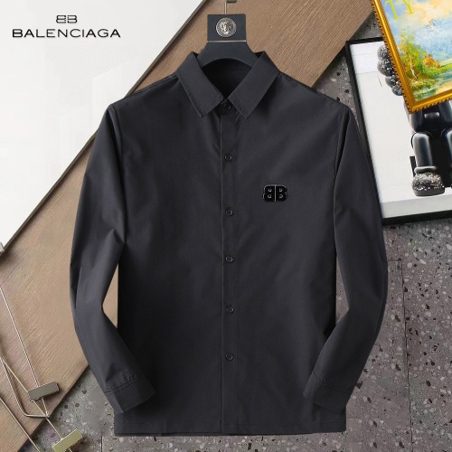 Replica Balenciaga Shirts Long Sleeved For Men #1267773, $40.00 USD, [ITEM#1267773], Replica Balenciaga Shirts outlet from China