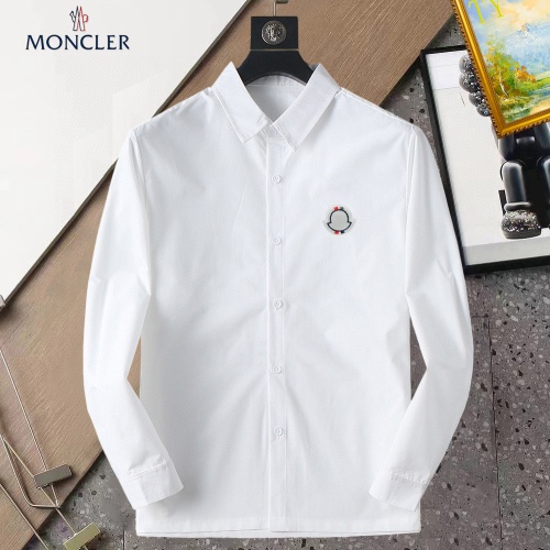 Replica Moncler Shirts Long Sleeved For Men #1267774, $40.00 USD, [ITEM#1267774], Replica Moncler Shirts outlet from China