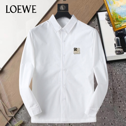 Replica LOEWE Shirts Long Sleeved For Men #1267776, $40.00 USD, [ITEM#1267776], Replica LOEWE Shirts outlet from China