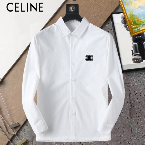 Replica Celine Shirts Long Sleeved For Men #1267800, $40.00 USD, [ITEM#1267800], Replica Champion Shirts outlet from China