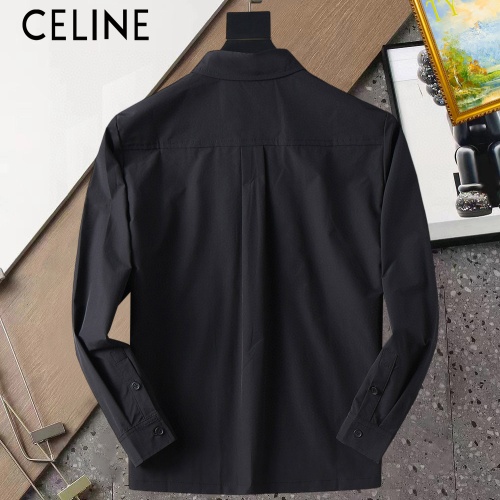 Replica Celine Shirts Long Sleeved For Men #1267801 $40.00 USD for Wholesale