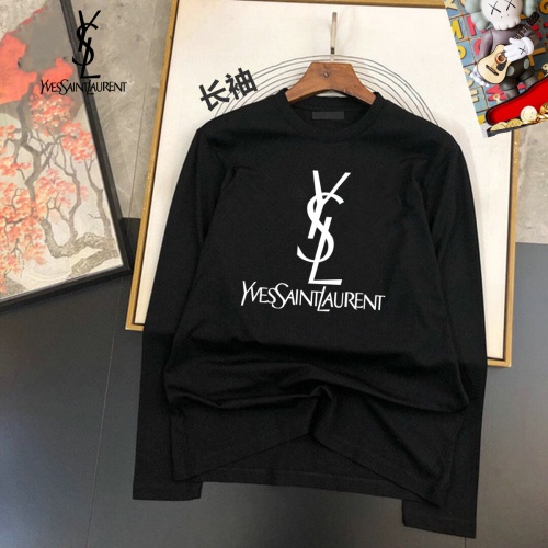 Replica Yves Saint Laurent YSL T-shirts Long Sleeved For Unisex #1267815, $34.00 USD, [ITEM#1267815], Replica Yves Saint Laurent YSL T-shirts outlet from China