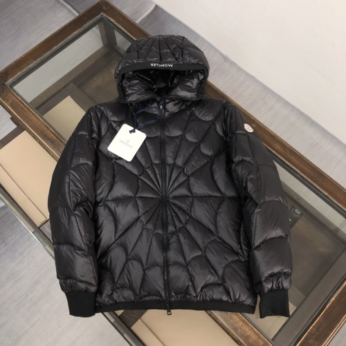 Replica Moncler Down Feather Coat Long Sleeved For Men #1267817, $155.00 USD, [ITEM#1267817], Replica Moncler Down Feather Coat outlet from China