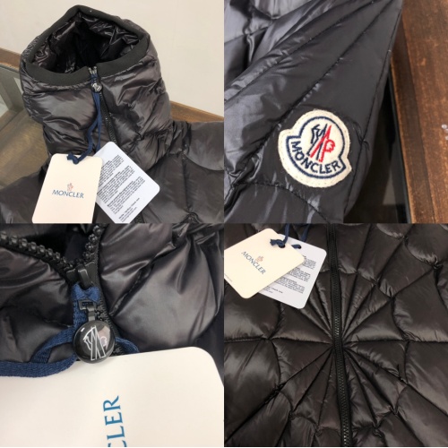 Replica Moncler Down Feather Coat Long Sleeved For Men #1267817 $155.00 USD for Wholesale